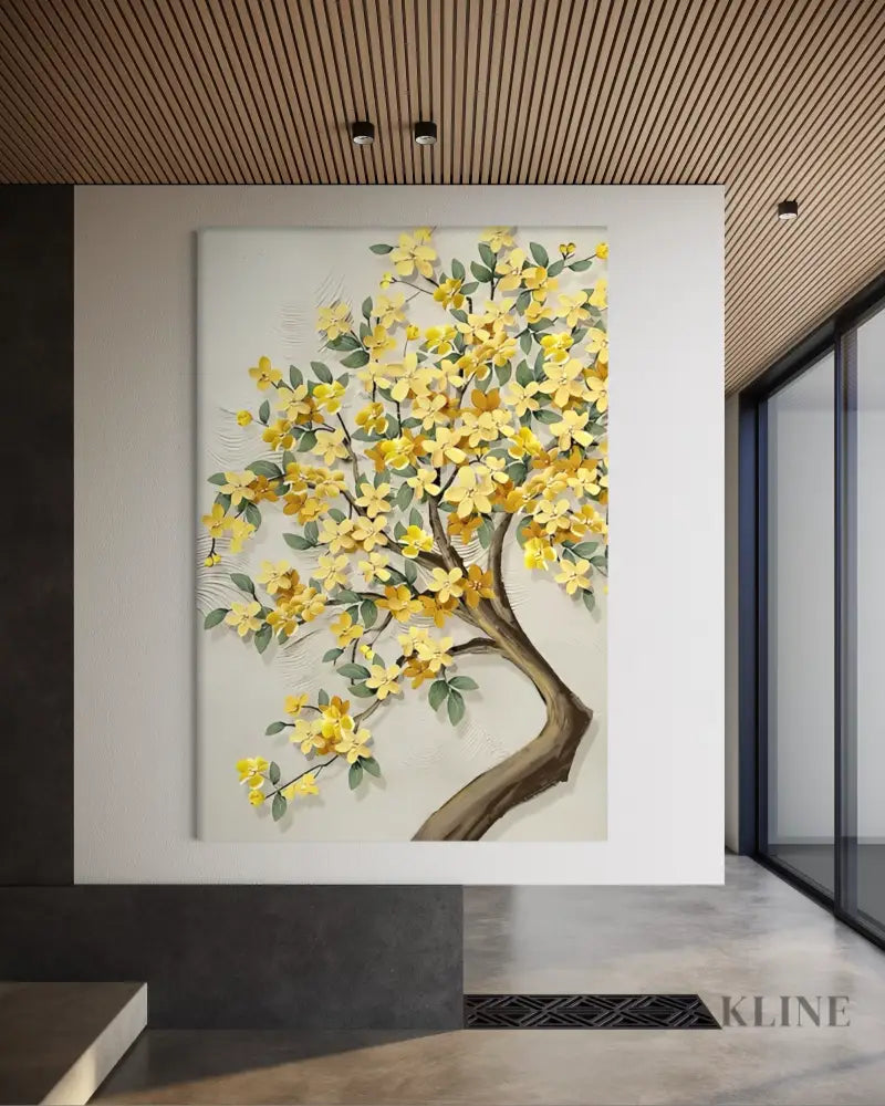 Blooming Canopy 1 - Hand Painting