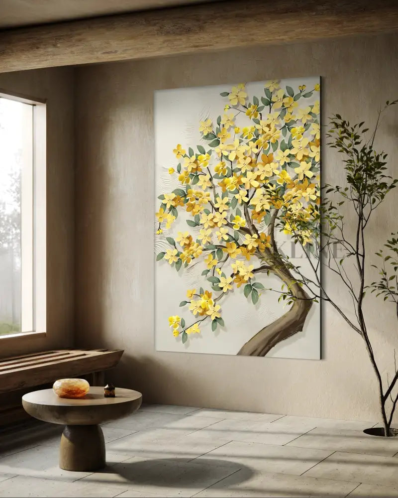 Blooming Canopy 1 - Hand Painting