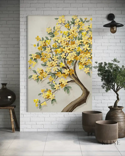 Blooming Canopy 1 - Hand Painting