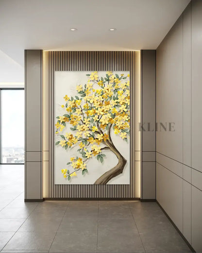 Blooming Canopy 1 - Hand Painting