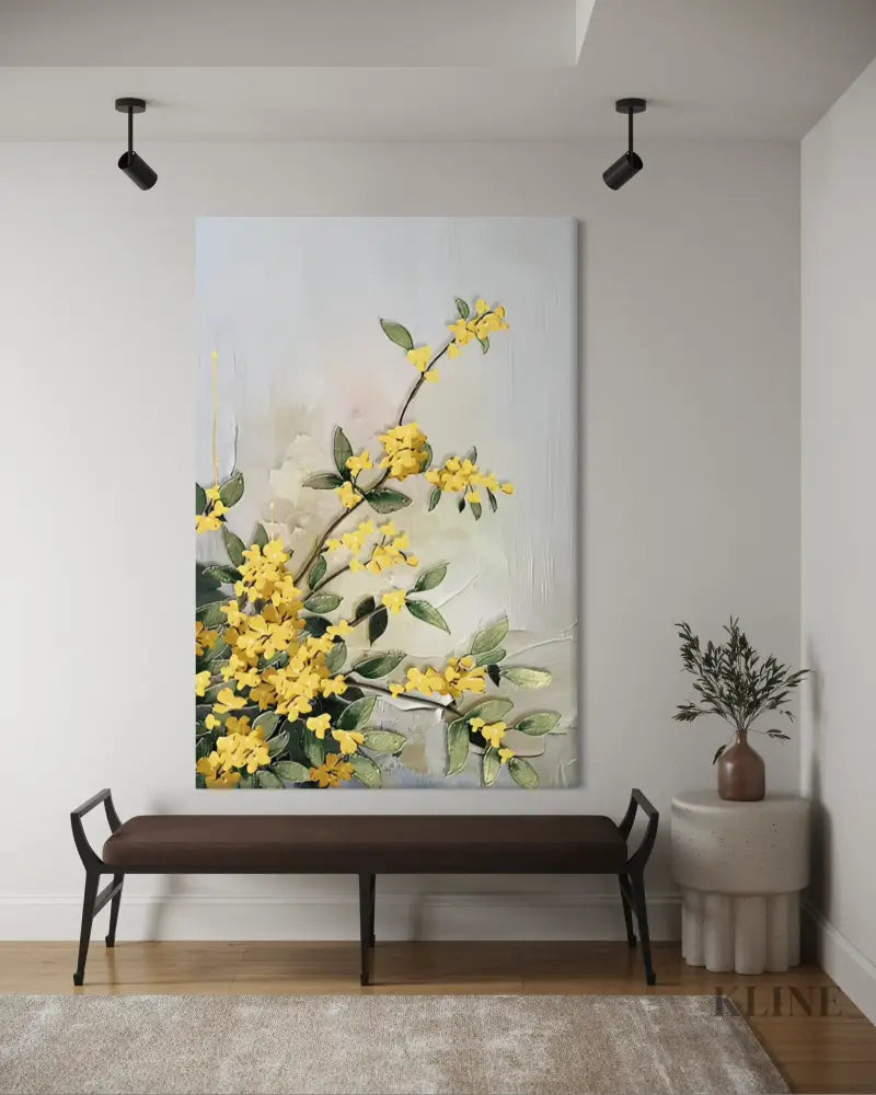 Blooming Canopy 2 - Hand Painting