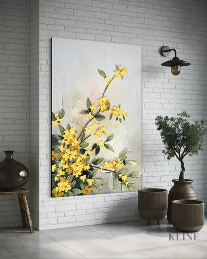 Blooming Canopy 2 - Hand Painting