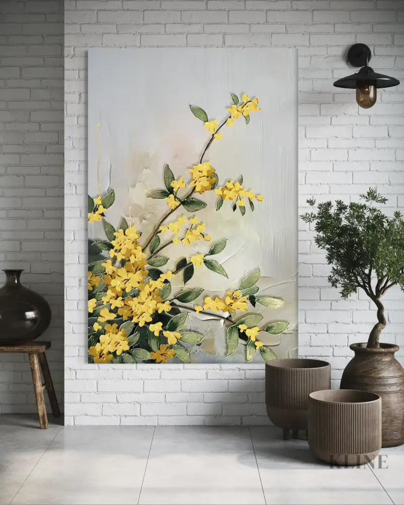 Blooming Canopy 2 - Hand Painting 