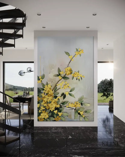 Blooming Canopy 2 - Hand Painting