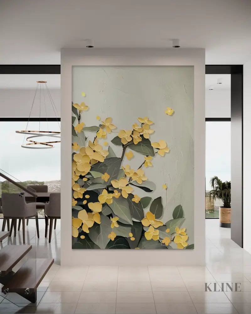 Blooming Canopy 3 - Hand Painting