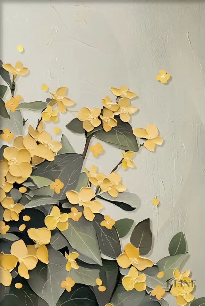 Blooming Canopy 3 - Hand Painting