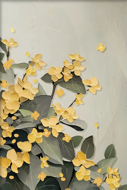 Blooming Canopy 3 - Hand Painting