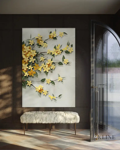 Blooming Canopy 4 - Hand Painting