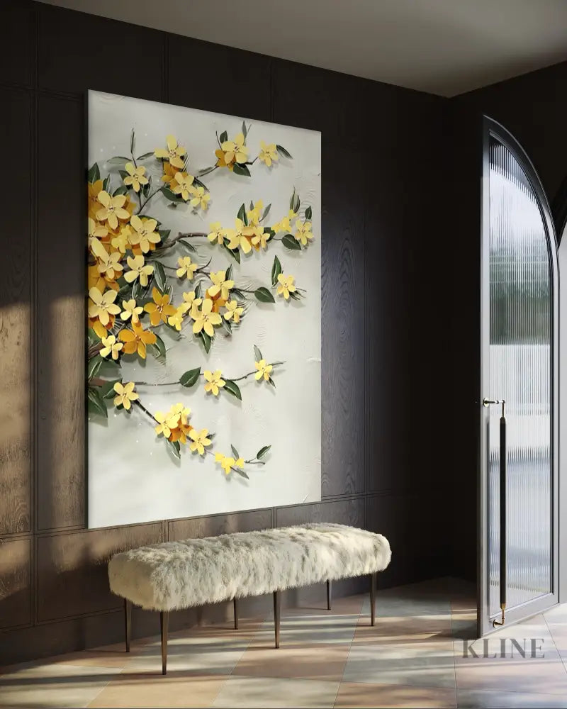 Blooming Canopy 4 - Hand Painting