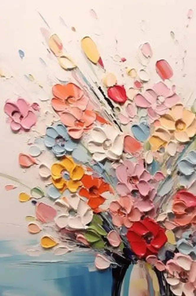 Blossoms of Joy - Hand Painting