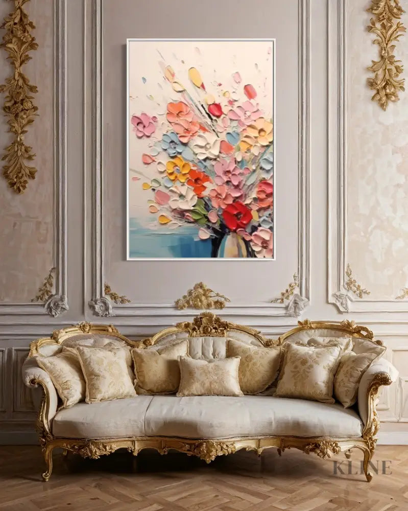 Blossoms of Joy - Hand Painting