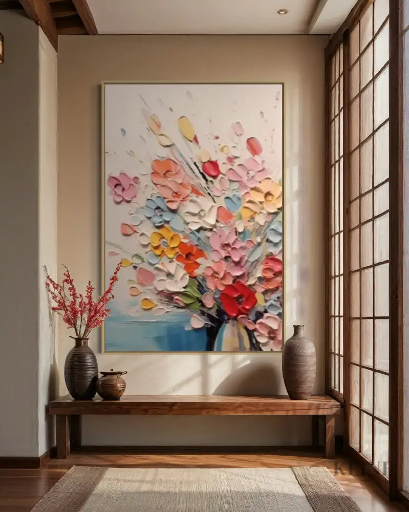 Blossoms of Joy - Hand Painting 