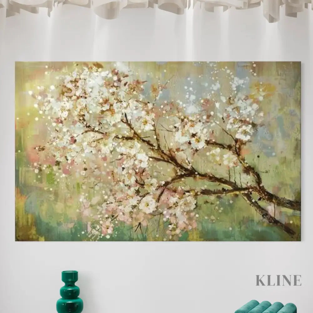 Blossoms of Kyoto - Hand Painting Canvas Wall Art