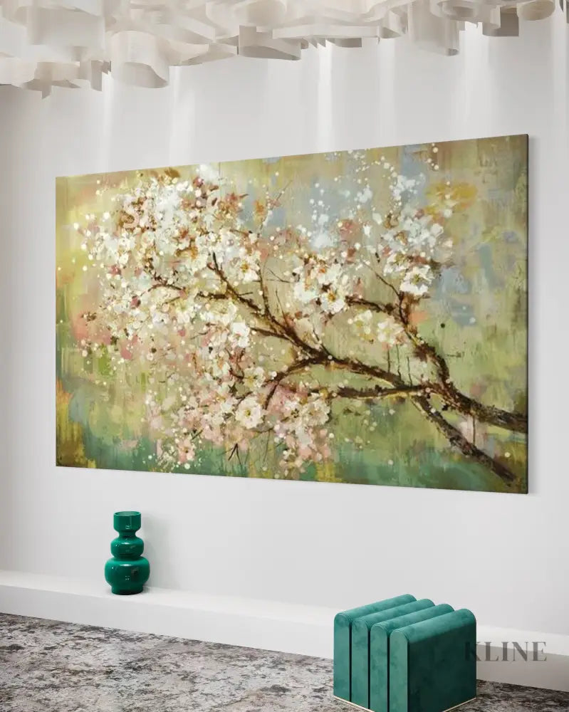 Blossoms of Kyoto - Hand Painting Canvas Wall Art