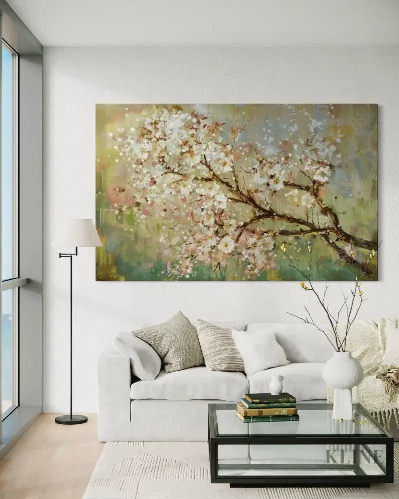 Blossoms of Kyoto - Hand Painting Canvas Wall Art