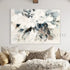 Blue Abstract Bouquet - Hand Painting