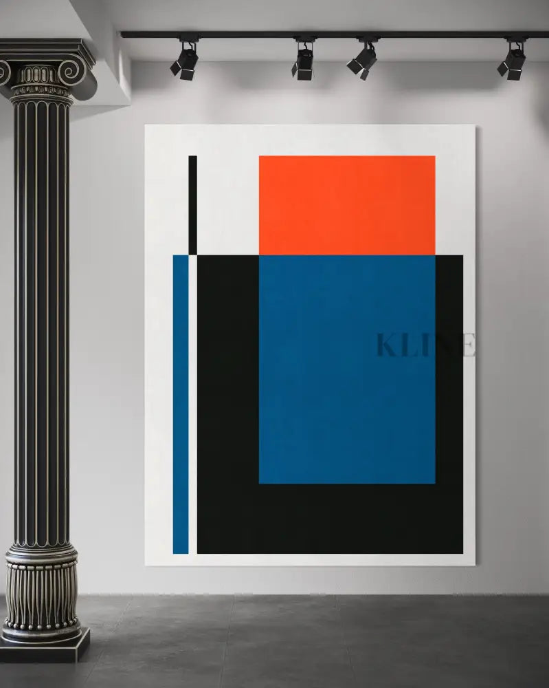 Blue and Red 4 - Hand Painting Black Friday Sale