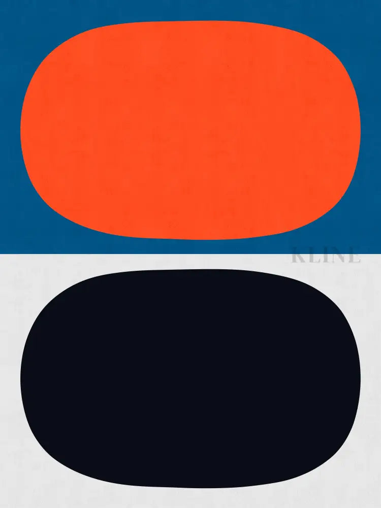 Blue and Red 5 - Hand Painting Dipinti di arte astratta