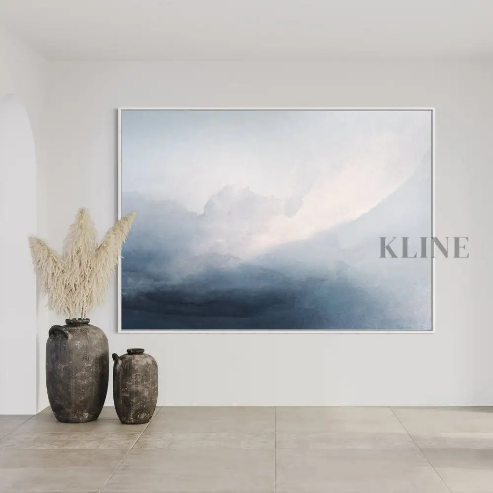 Blue Clouds - Hand Painting