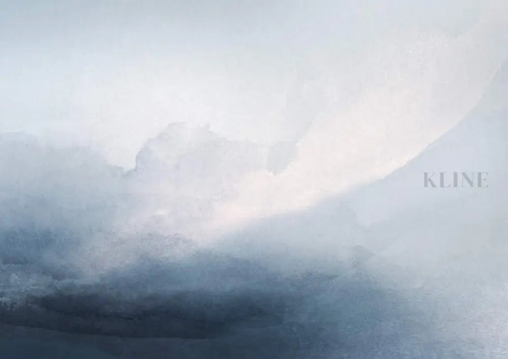 Blue Clouds - Hand Painting 