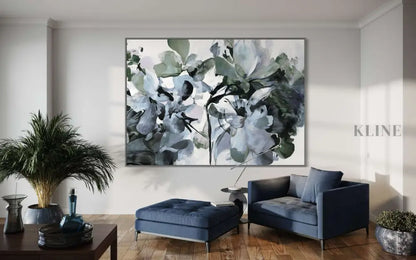 Blue Heaven Hydrangea - Hand Painting