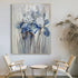 Blue Iris Harmony - Hand Painting