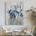 Blue Iris Harmony - Hand Painting