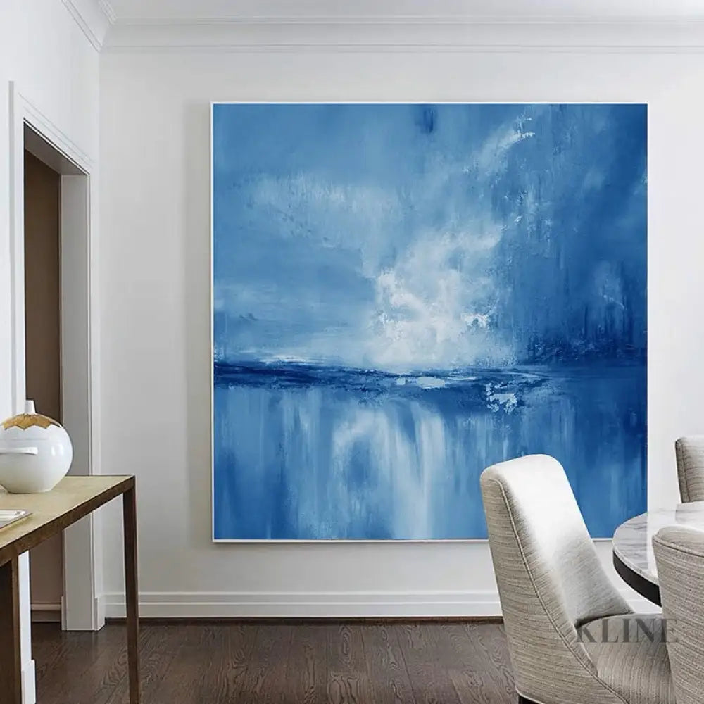 Blue Surge - Hand Painting