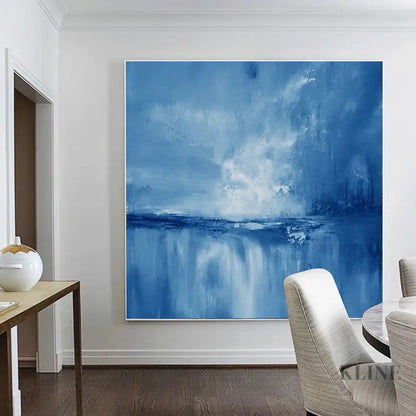 Blue Surge - Hand Painting