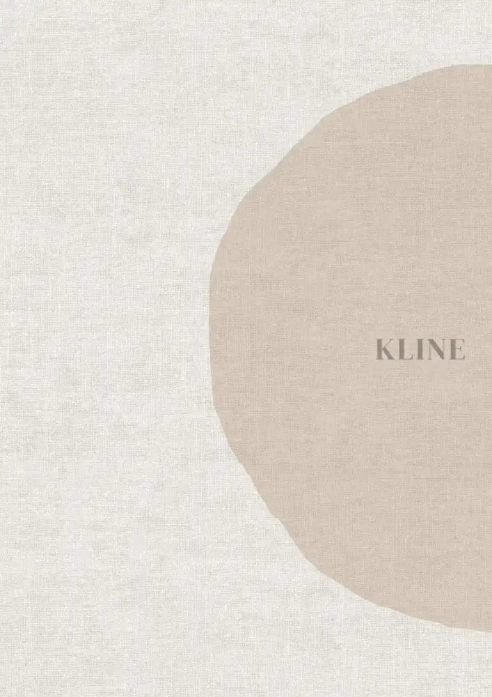 Blush &amp; Beige Line Circles 1 - Hand Painting 