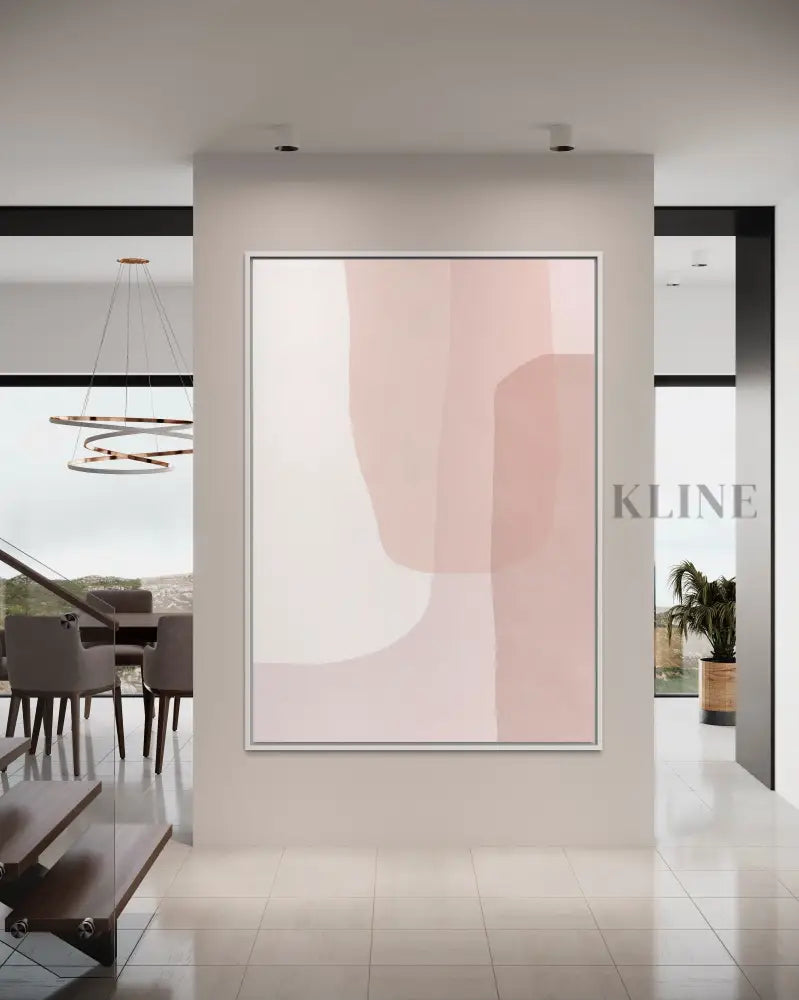 Blush Curves - Hand Painting 