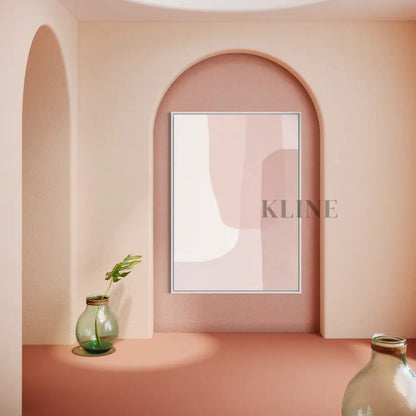 Blush Curves - Hand Painting