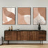 Boho Strokes Triptych - Hand Painting