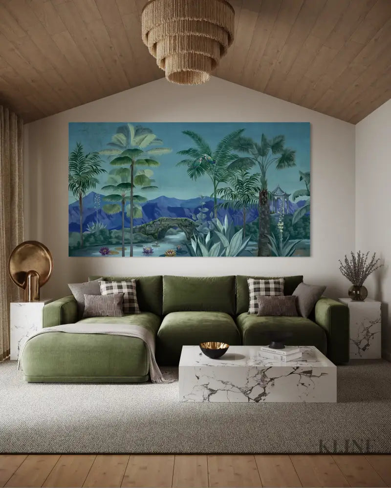 Botanical Escape - Hand Painting