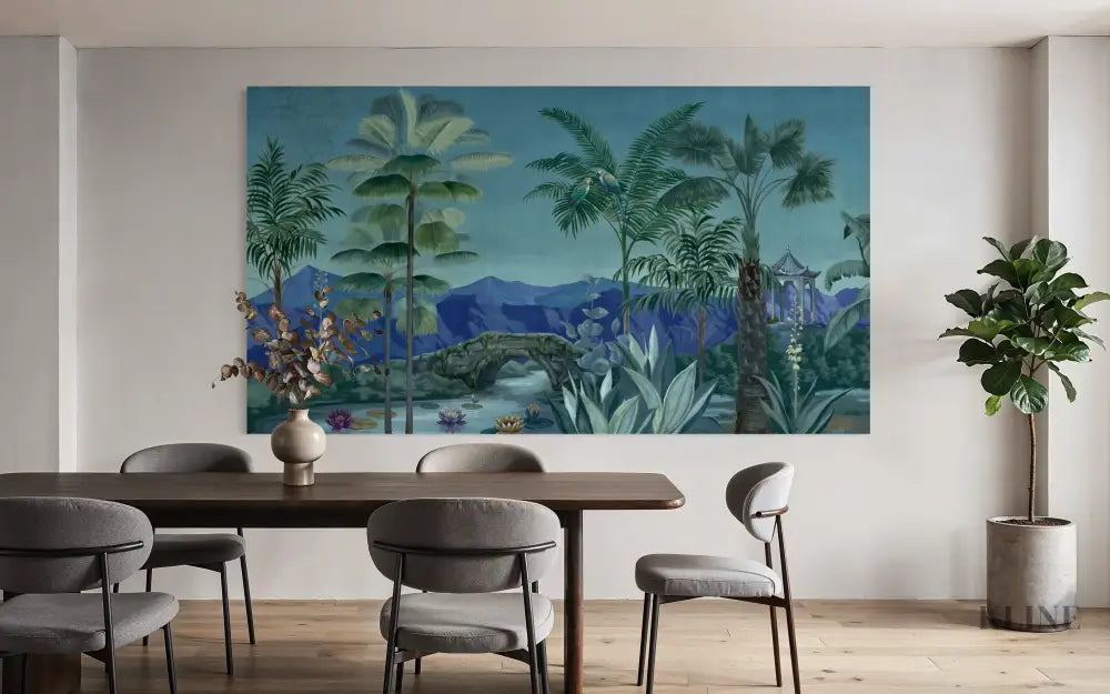 Botanical Escape - Hand Painting 