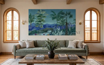 Botanical Escape - Hand Painting