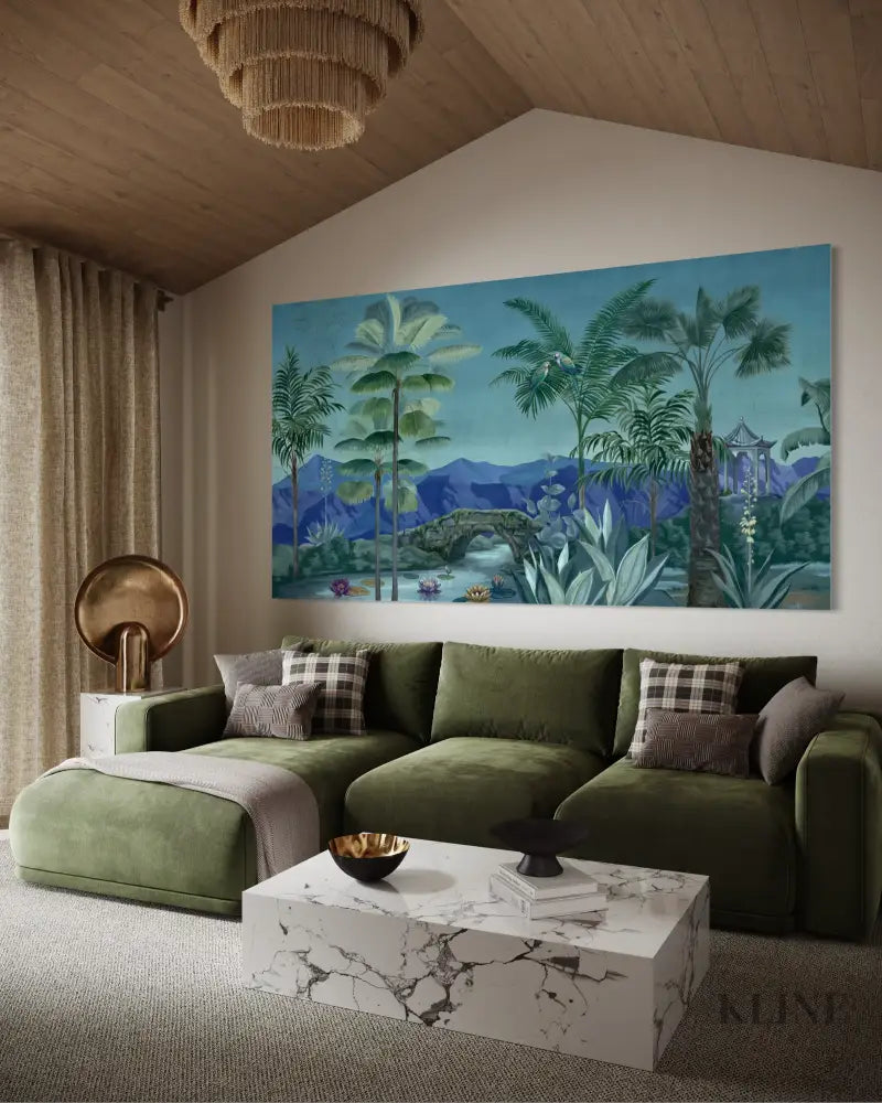 Botanical Escape - Hand Painting