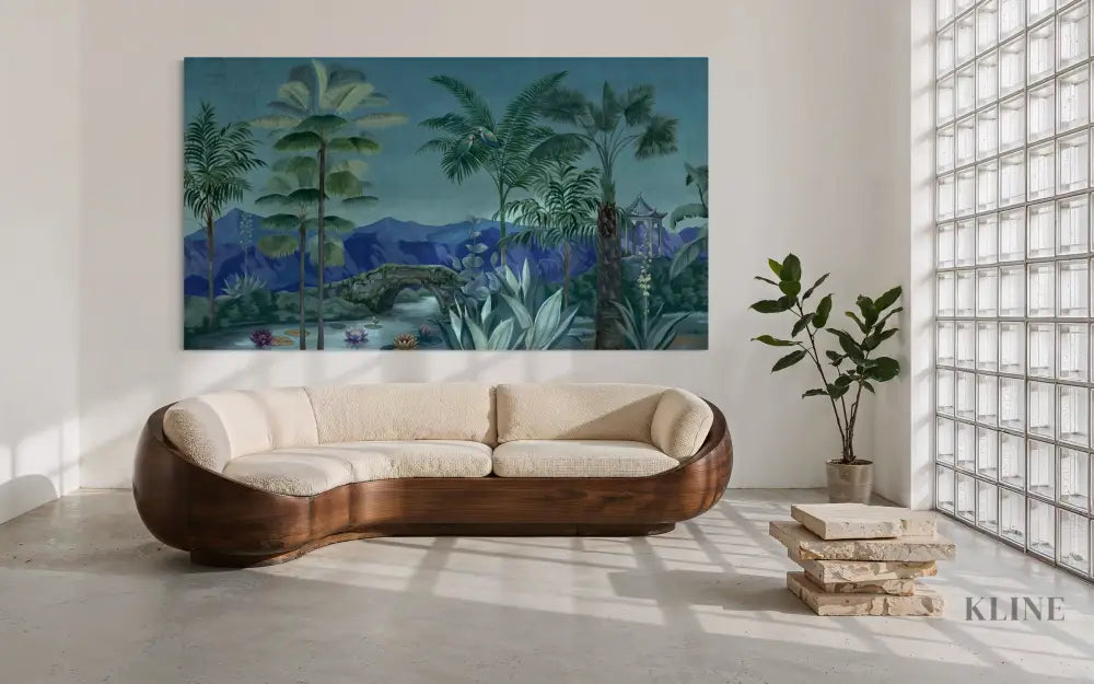 Botanical Escape - Hand Painting