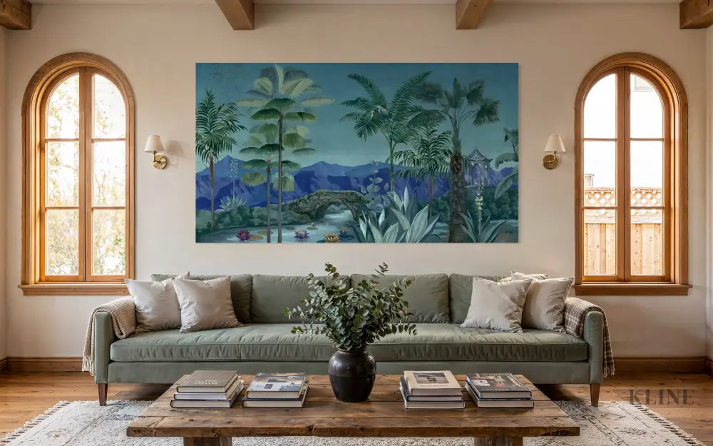 Botanical Escape - Hand Painting 