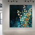 Botanical Lights at Midnight - Hand Painting