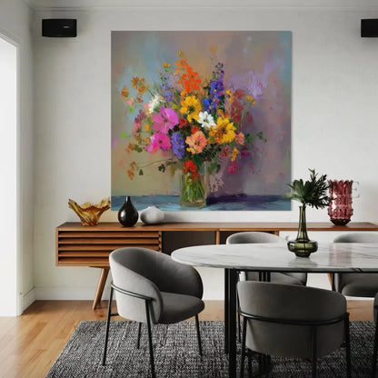 Bouquet Flower Painting - Hand Painting