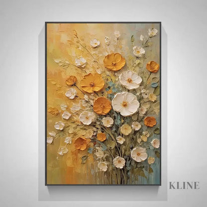 Bouquet of Warm Light - Hand Painting