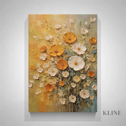 Bouquet of Warm Light - Hand Painting