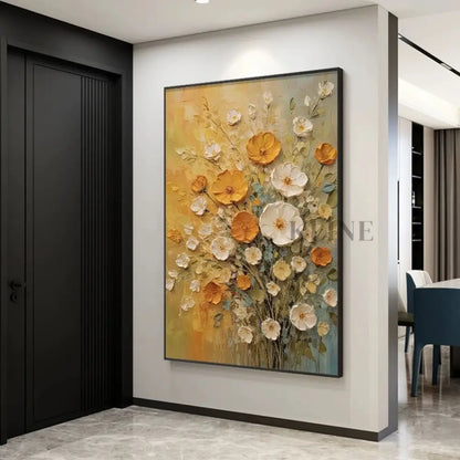 Bouquet of Warm Light - Hand Painting