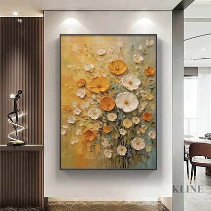 Bouquet of Warm Light - Hand Painting