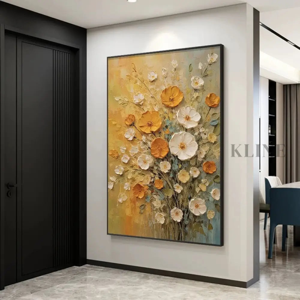 Bouquet of Warm Light - Hand Painting