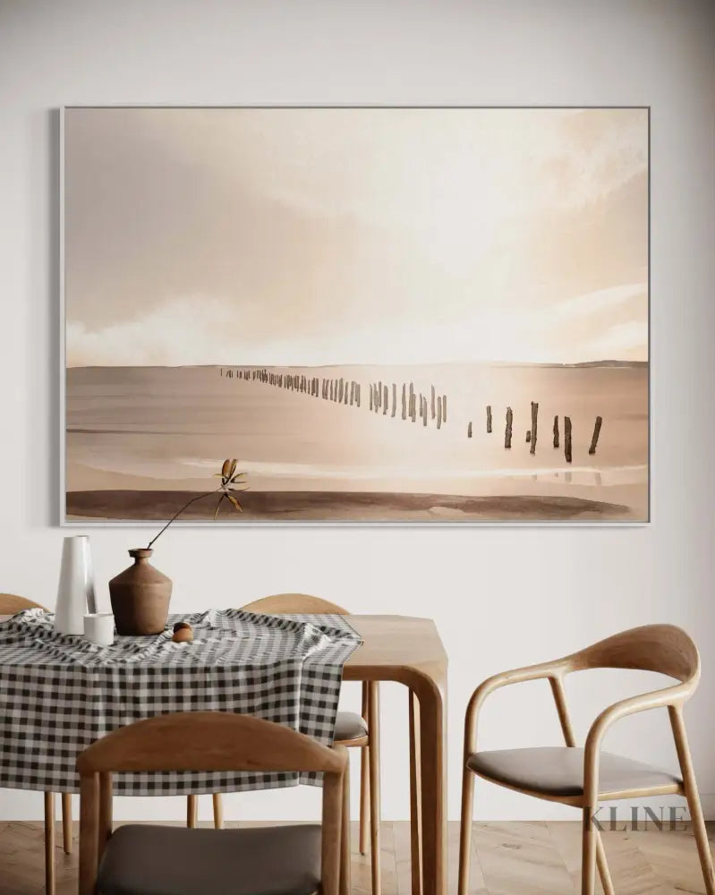 Bridport Sunset - Hand Painting 