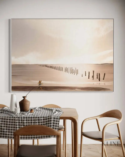 Bridport Sunset - Hand Painting