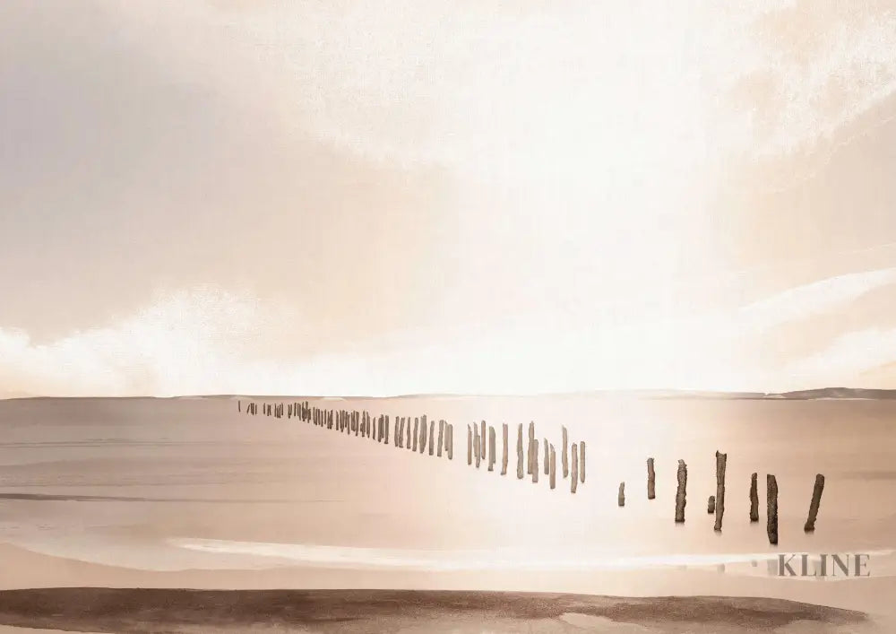 Bridport Sunset - Hand Painting