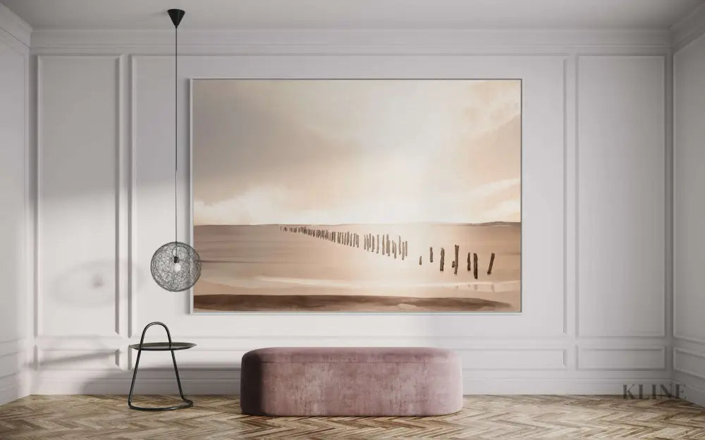 Bridport Sunset - Hand Painting 